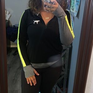 athletic pullover jacket